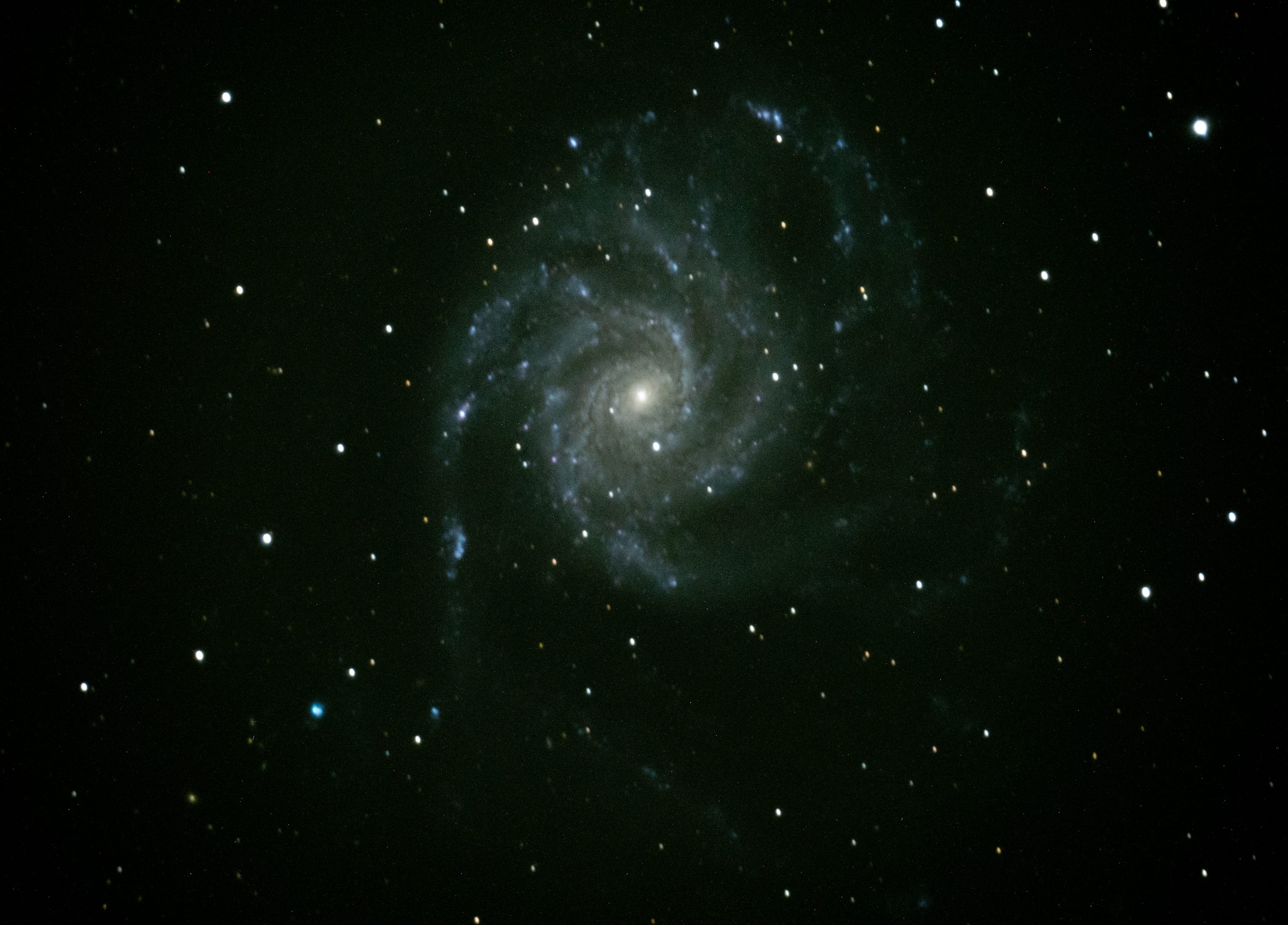 2nd Place Deep Sky Category - M101 Pinwheel Galaxy - Mark Cunningham